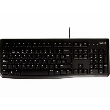 Teclado español marca Logitech, cableado